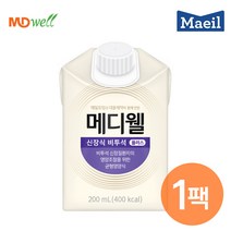 메디웰 신장식[비투석] (200ml x 1팩) 환자영양식, 1개, 200ml
