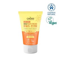 [VIP]CHOBS(찹스)유기농 마일드 선크림 50ml, 단품