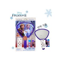 디즈니 겨울왕국 반짝 거울 립밤2개 네일스티커 세트