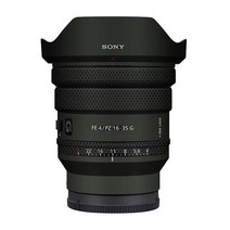 Sony FE PZ 16-35mm F4 G (SEL1635GM) 용 안티 스크래치 카메라 렌즈 스티커 코트 랩 보호 필름 바디 프로텍터 스킨, Type 27