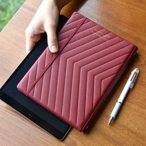 가죽바인더 A5 6공 슬림 다이어리 커버_[230126EA], navyblue