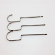 이레무역 s자 옷걸이 긴고리 매장 디스플레이 긴 고리, 물음표 고리 20cm, 1개