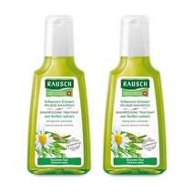 라우쉬 스위스 허브 케어 샴푸 200ml x 2개세트, 라우쉬 스위스 허브 케어 샴푸 2