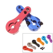 RC카 공구 후타바 사복스 Xcore HL HSP HD 파워 RC 도구 25T M3 메탈 서보 암 혼 3-20kg, [05] Orange