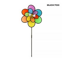 감성캠핑 플라워 스피너/캠핑용품/바람개비/스피너, 단품