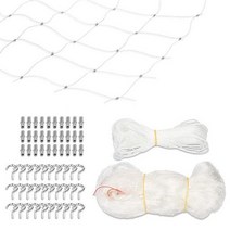 애완 동물 보호 그물 고양이 보호 플라스틱 튼튼한 안전한 철사 덮개는 고양이가 발코니에서 탈출하거나 떨어지는 것을 방지합니다. 고라니망 해태망, 3x8m 마름모