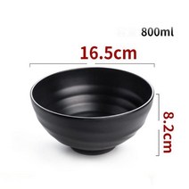 라멘 멜라민 과일 샐러드 패스트 푸드 식기 일본식 반투명 국수 그릇, 20, 20개