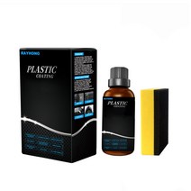 Prosekor 자동차 표면 클렌징 광택 스크래치 복구, 플라스틱/가죽 복구제(50ml)*4