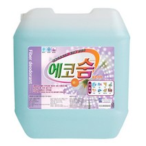 섬유탈취제 에코숨 18.75L, 아쿠아블루