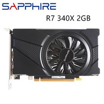 가성비 SAPPHIRE Radeon R7 350 2GB 그래픽 카드 GPU AMD Radeon R7350 비디오 카드 컴퓨터 게임 맵 HDMI VGA 비디오 카드 원본