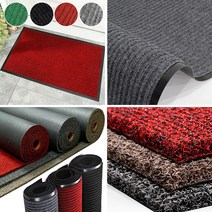 KCJ 현관매트 코일매트 DIY 롤매트, A03 모던매트-150cmX120cm 와인+