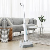 [리큅] 스마트 무선 물걸레청소기 (자동물분사 대용량 물탱크) LCL-WW400WH (업체별도
