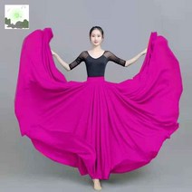 쉬폰 입시 한국무용복 스커트 워십의상 한국무용