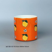 크리에이티브 세라믹 수저통 공구통 핸드페인팅 붓펜통 대용량 테이블 수납함 심플 스타일, 에메랄드그린황도통트럼펫/바닥에구멍없음, 두 개