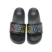 널디 레인보우 슬라이드 블랙