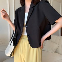 미드디엔 여성 반팔 자켓