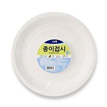 JJ Choice 크린랩 종이접시 20cm 10개입, 1개, 2개입