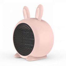 열풍기 사무실 캠핑 미니온풍기 휴대용 미니 전기 히터 1 초 난방 겨울 공간 팬 귀여운 손 난로 홈 발을 따뜻하게 하는, 분홍색_미국