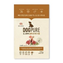 도그퓨어 뼈관절 글루코사민 애견사료 1.5kg