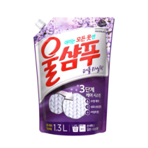 울샴푸 퍼플라일락 리필, 1.3L, 1개