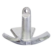 Attwood 9948-1 리버 앵커 6.8kg(15파운드) 실버 170233, 18-lbs, Silver