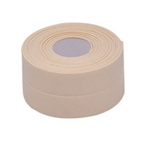 YX 1Roll 방수 금형 증거 접착 테이프 내구성 사용 PVC 소재 주방 욕실 벽 씰링 테이프 가제트 3.2M, 38mm, 크림색, 320만
