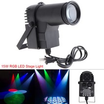 15W RGBW 4 in 1 DMX 풀 컬러 LED 스포트라이트 무대 조명 6 채널 음성 제어 바 KTV 용, [02] 미국 플매트 카펫 러그