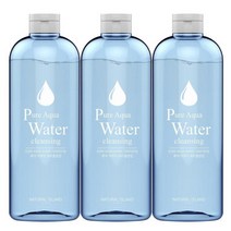 C2Y 대용량 아쿠아 클렌징워터 600ml X 3개 / 리무버, C2Y 대용량 아쿠아 클렌징워터 6