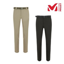 밀레 MILLET 2칼라 남성 남자 22FW 스트레치성이 뛰어난 부드러운 면터치소재 심플한외관 라이프 일상 스타일 바지 팬츠