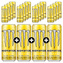 코카콜라 몬스터 에너지 울트라 시트라 음료, 10개, 355ml