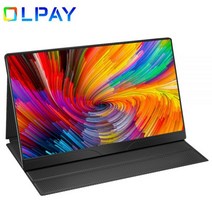 산업용 터치스크린 휴대용 모니터 4K 173 인치 HDR IPS 100% Adobe RGB 3840x2160 USB C 31 HDMI 게임 노트북 PC 전화 PS4 용 컴퓨터 디스, 01 영국 플러그