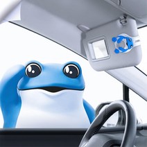 진로두꺼비 자동차 선바이저 방향제 화물차기사 차량실내향기 차박 SUV, 1개, 스트로베리