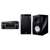 마란츠 M-CR612 + 야마하 NS-BP182 분리형 오디오 미니 컴포넌트 세트, 612(SG)