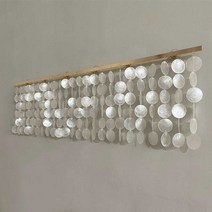 자개모빌 아크릴 모빌 인테리어 벽 diy 만들기 120x70, 숏스타일(가로120 세로33CM