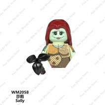 [레고공식] 뉴 할로윈 페스티벌 공포 영화 캐릭터 미니 액션 피규어 블록 브릭 클래식 인형 모델 어린이 장난감 선물 신제품, [34] WM2058