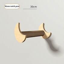 캣휠 벽장착 고양이 스크래칭 트리 사이잘 로프 스크레이퍼 놀이 구조 그라인딩 발 장난감 내마모성, 12 moon catch board