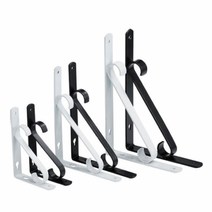 선반받침대 꺽쇠 2005 까치발 고정선반대 블랙 화이트 사이즈선택 벽선반지지대, 150x200화이트