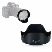 카메라렌즈후드 메탈 카메라 후드 호환 tamron 28-75mm f2.8 di iii, 검은색