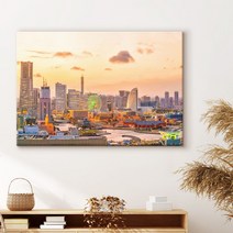 더 아트 컴퍼니 세계여행 도시풍경 사진 인테리어 그림액자 50종, 46. 요코하마