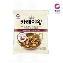 청정원 카레여왕 부드러운버터 108g x 6개, 개