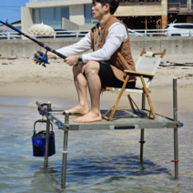 [젠투스] 낚시 좌대 민물 발판 받침대 소좌대 받침틀, 800 x 1000