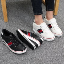 6.5cm 삼선포인트 웨지굽 스니커즈 CNK비엔나