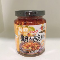 당나귀 갈릭 칠리 페이스트 280g 사천 고추 마늘 소스, 1개