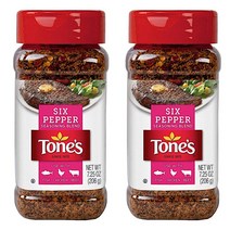 Tones Six Pepper Blend 7.25oz 톤즈 식스 페퍼 후추 블렌드 206g 2팩, 1개