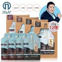 더나플러스 새치염색제 27g x 12ea 4종 택1, 자연갈색 12ea, 자연갈색