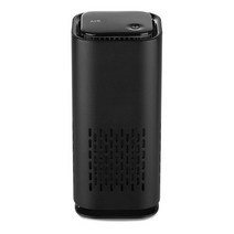 부유먼지청소기 고양이털 개털필터 반려견 동물청정기 음이온 발생기 공기 청정기 usb 공기 청정기 공기 ionizer 및 포름 알데히드 pm2.5 hepa 필터 자동차 액세서리, 검은색