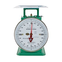 경인 지시저울 2kg 앉은뱅이 접시 바늘 노점상 아날로그 눈금 탁판 재래시장 계량