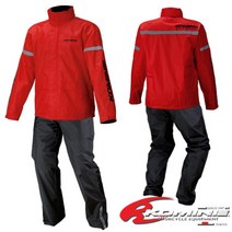 코미네 RK-543 레인웨어 Rainwear 우의, RED