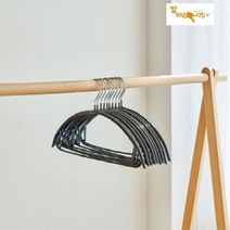 논슬립 미끄럼제로라운드코팅 옷걸이 티셔츠 와이셔츠 세탁걸이, 논슬립라운드옷걸이 화이트