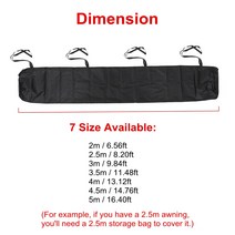 조립식 비닐 농막 카페 베란다 2/2.5/3/3.5/4/4.5/5m 옥스포드 파티오 천막 겨울 저장 가방 마당 정원 쉼터, 05 4m